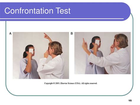 confrontation test
